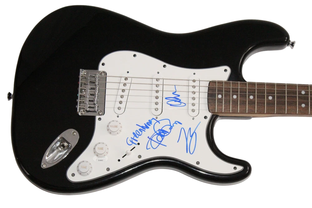 the Melvins Band x3 Signed Autograph Full Size Fender Electric Guitar w/ JSA COA