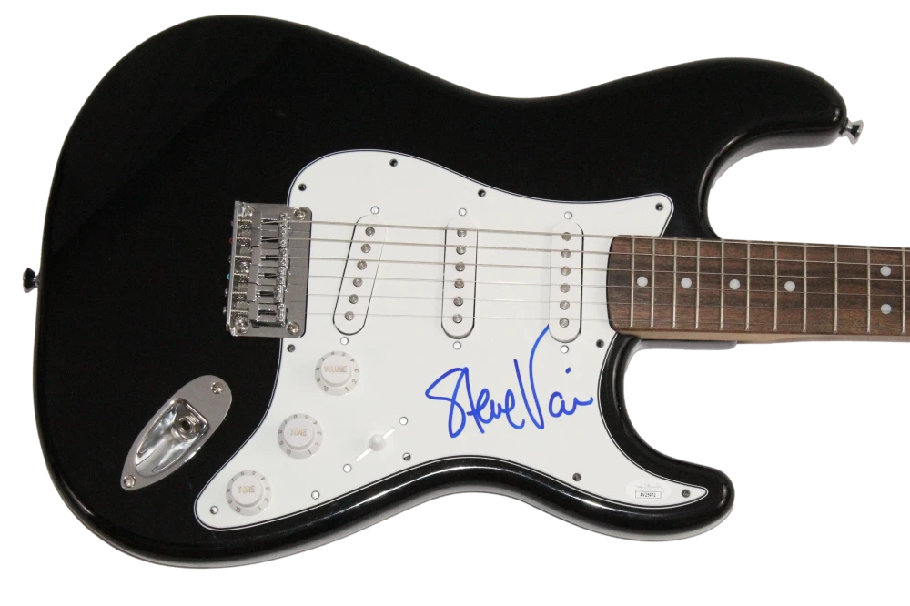 Steve Vai Signed Autograph Fender Electric Guitar - Rock Virtuoso w/ JSA COA