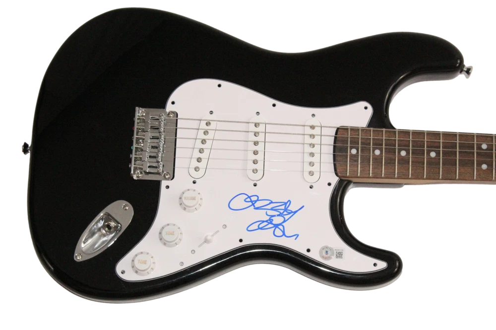 Ozzy Osbourne Black Sabbath Signed Autograph Fender Electric Guitar w/ Beckett