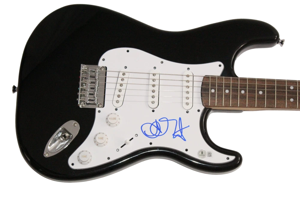 Alanis Morissette Signed Autograph Full Size Fender Electric Guitar Beckett COA