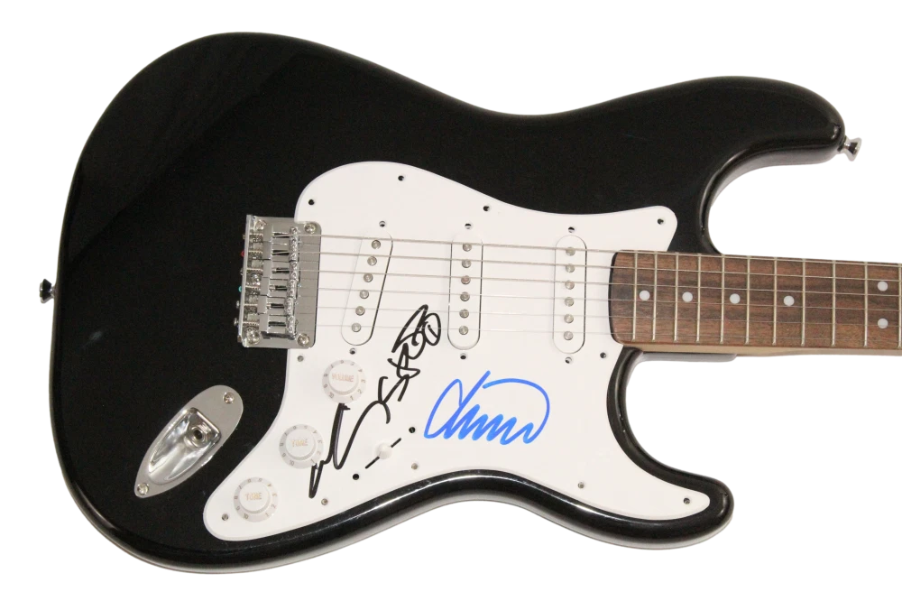 Deftones Band x3 Signed Autograph Fender Guitar - Chino Moreno +2 w/ Beckett COA