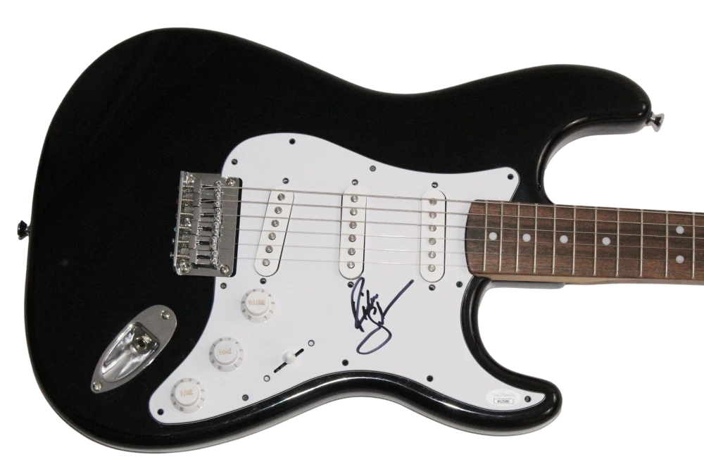 Richie Sambora Signed Autograph Fender Electric Guitar Bon Jovi w/ JSA COA