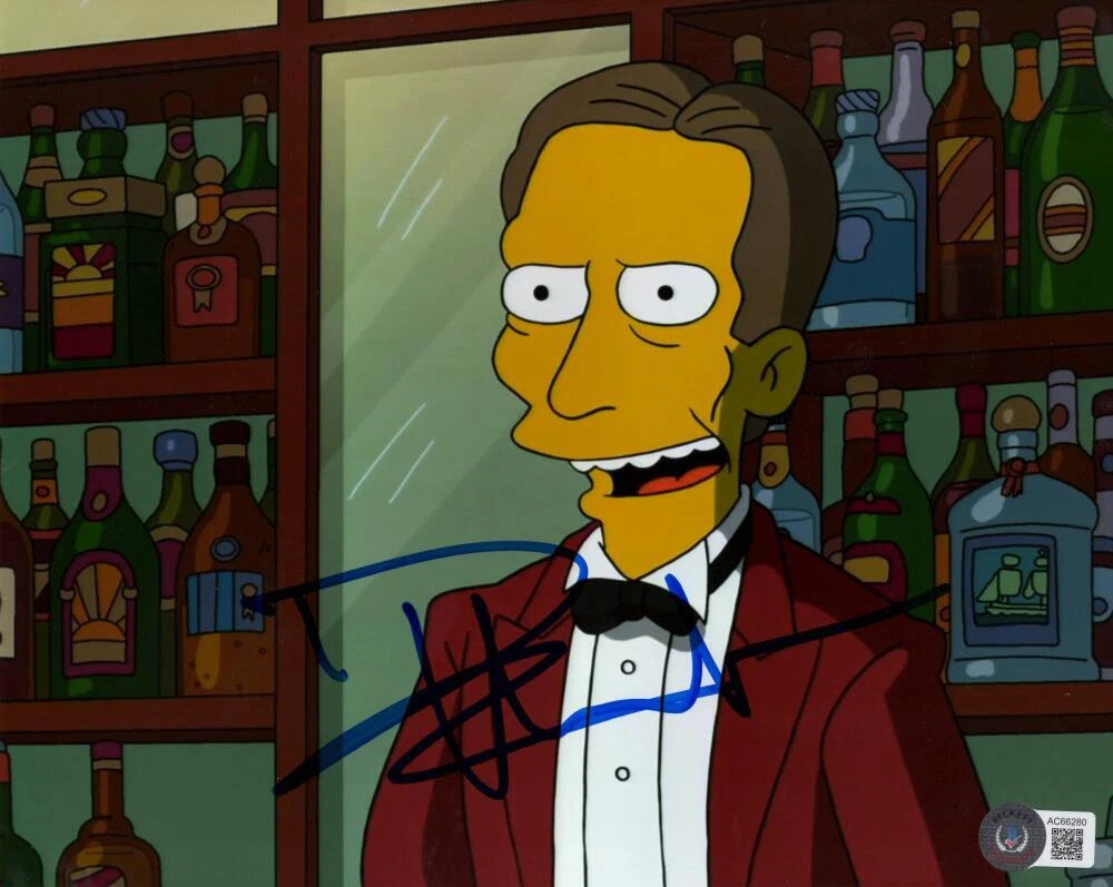 Dave Matthews Signed Autograph 8x10 Photo The Shining Simpsons w/ Beckett COA