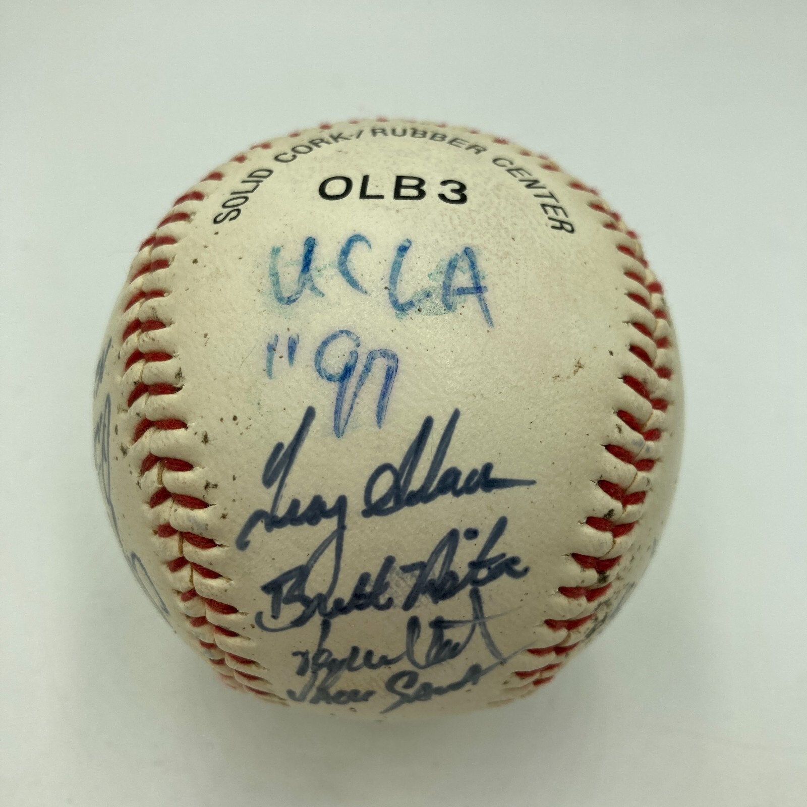 1997 UCLA Bruins NCAA Champs Team Signed Autographed Baseball