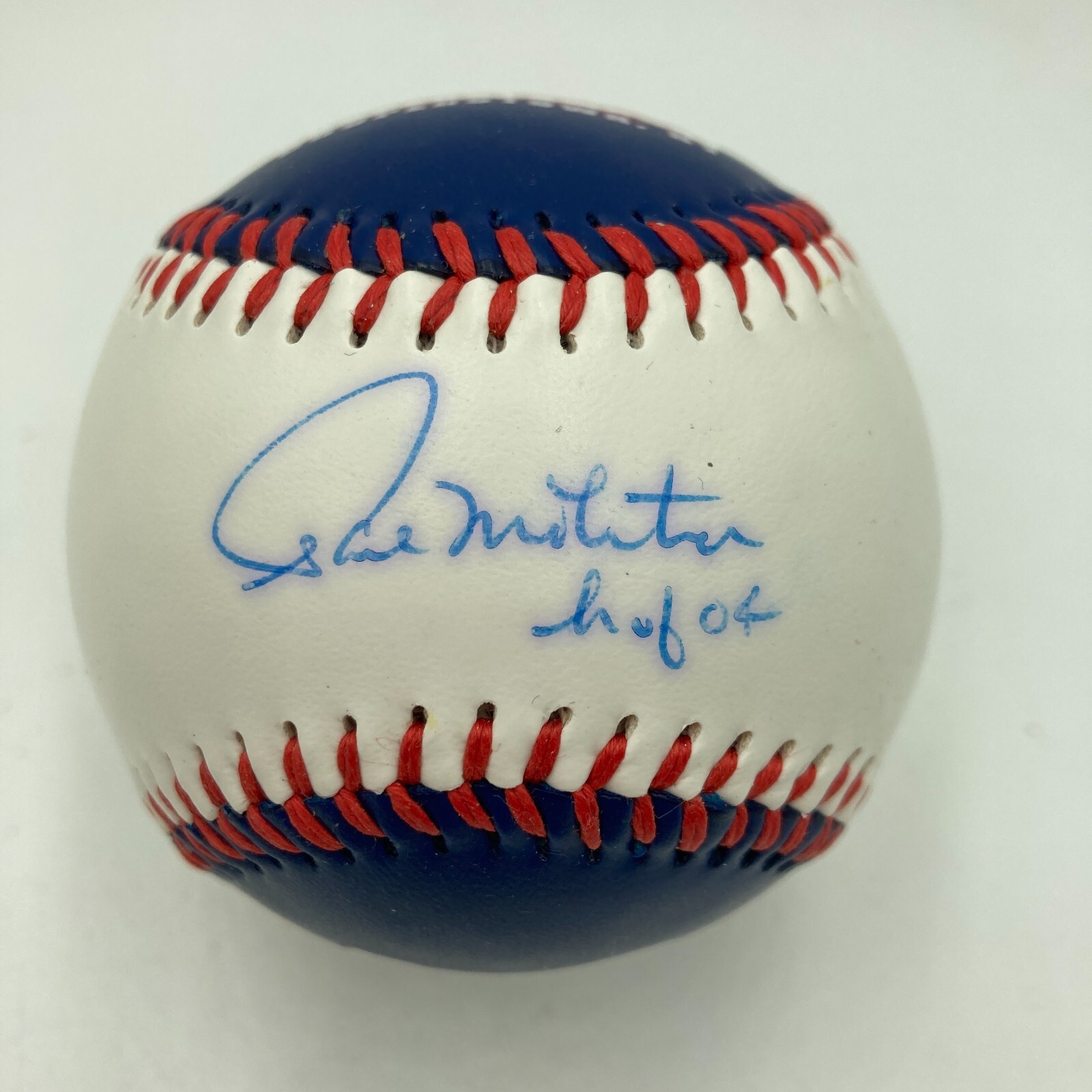 Paul Molitor Hall Of Fame 2004 Signed Commemorative Baseball JSA COA