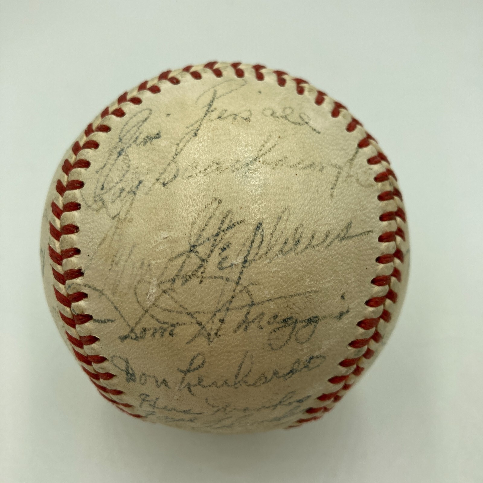 1952 BOSTON RED SOX TEAM SIGNED OFFICIAL AMERICAN LEAGUE BASEBALL COLLECTIBLE MEMORABILIA