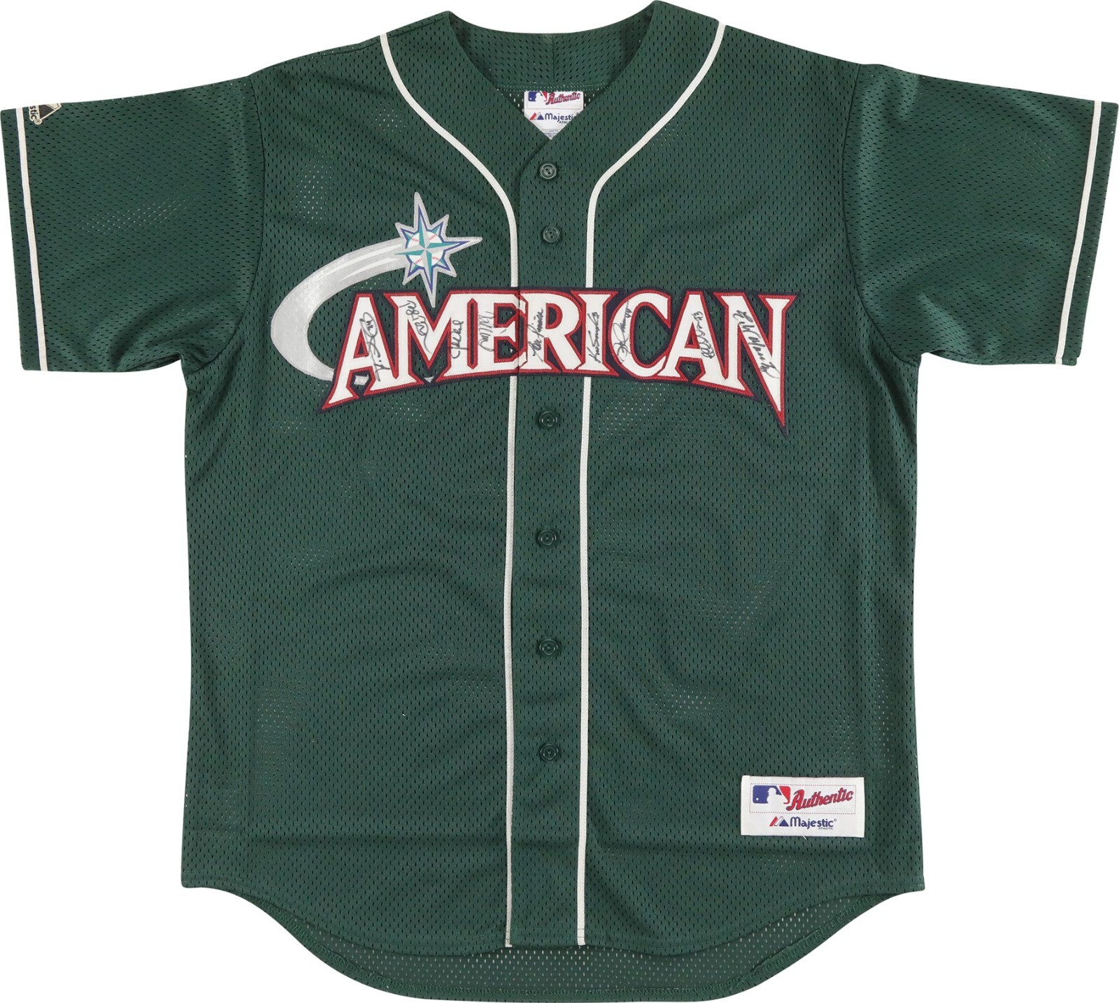 2001 Seattle Mariners Team Signed All Star Game Jersey Ichiro Suzuki PSA DNA COA