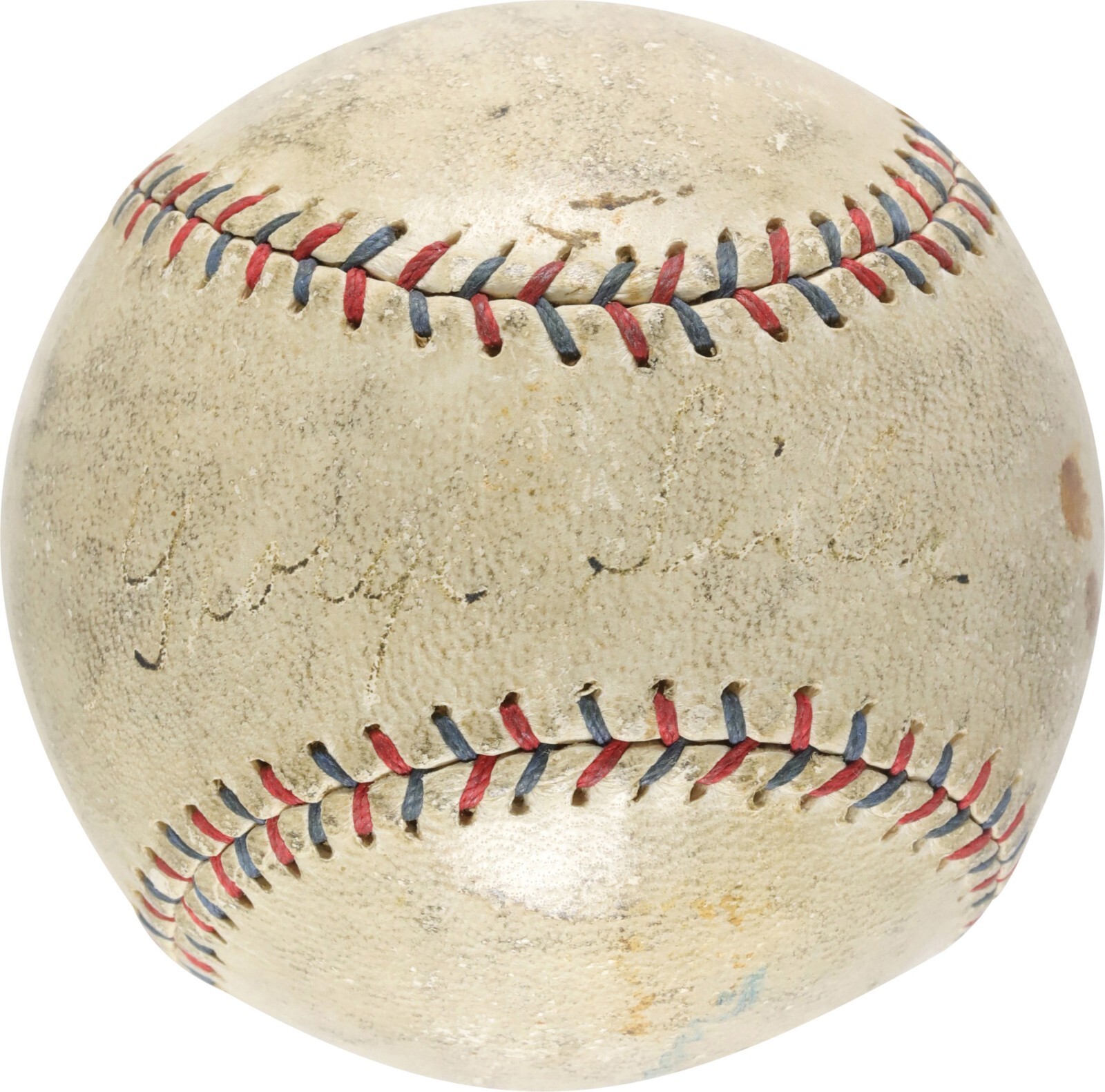George Sisler Single Signed 1920's Official American League Baseball PSA DNA COA