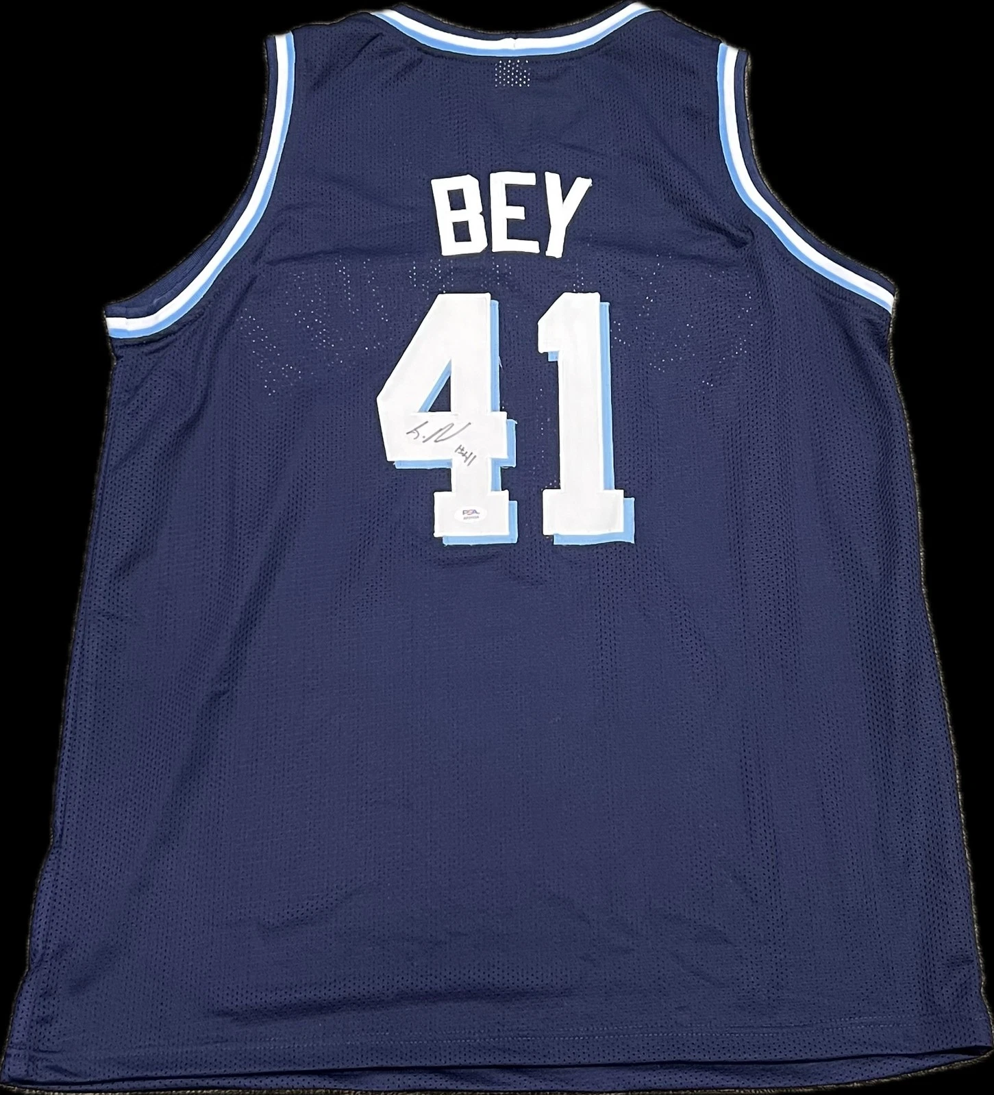 Saddiq Bey Signed Jersey PSA Villanova Wildcats Autographed