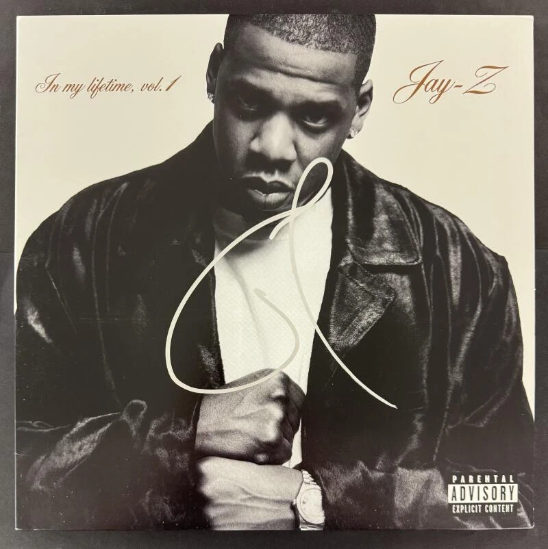 Jay-Z Signed Autograph Album Vinyl Record LP - Vol 1 In My Lifetime w/ JSA COA