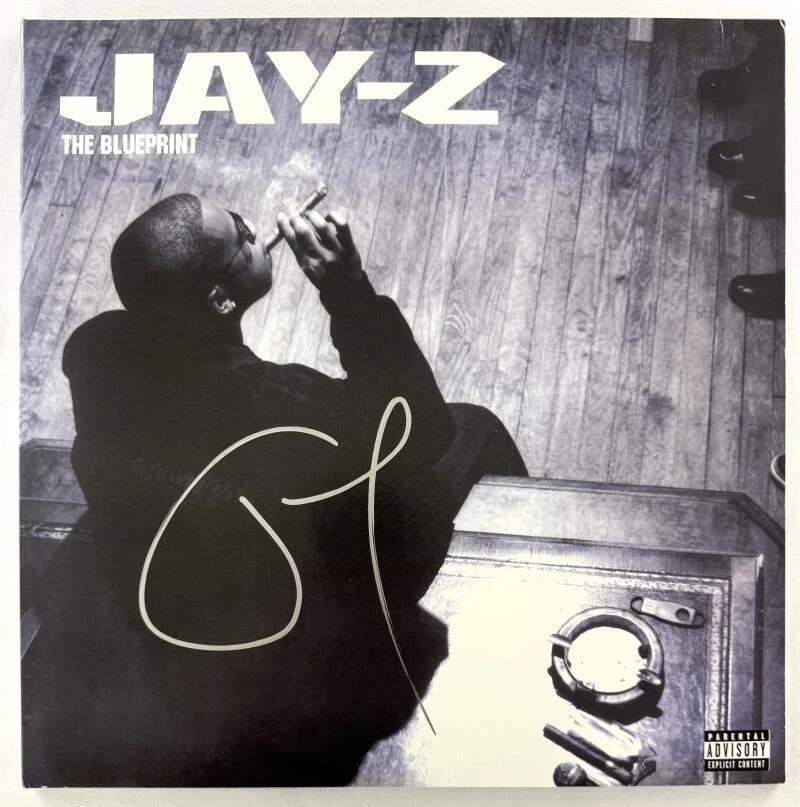 Sean Carter Jay-Z Signed Autograph Album Vinyl Record LP - The Blueprint w/ JSA