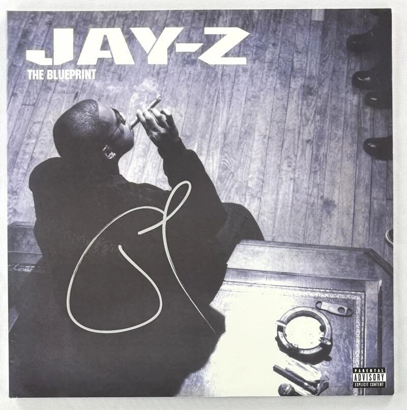 Sean Carter Jay-Z Signed Autograph Album Vinyl Record The Blueprint Beckett COA