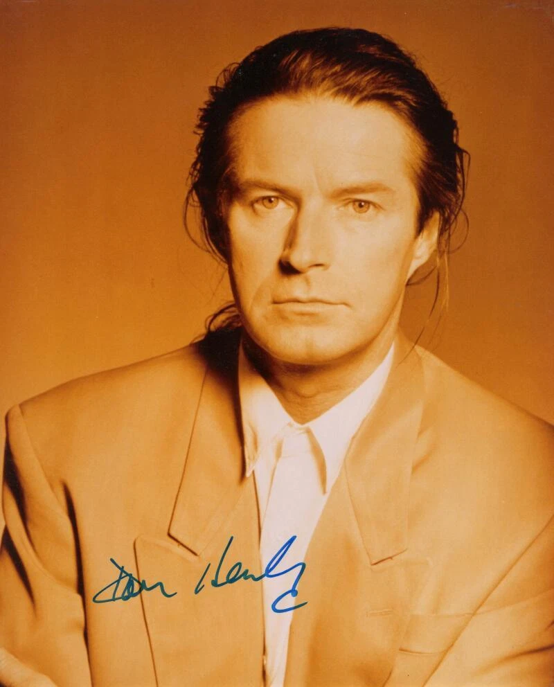 Don Henley Eagles Signed Autograph 8x10 Photo - Hotel California w/ JSA COA