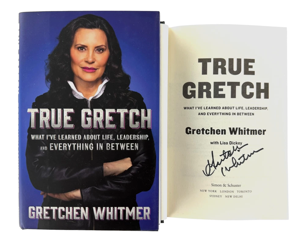 Governor Gretchen Whitmer Signed Autograph True Gretch Book - Future President ?