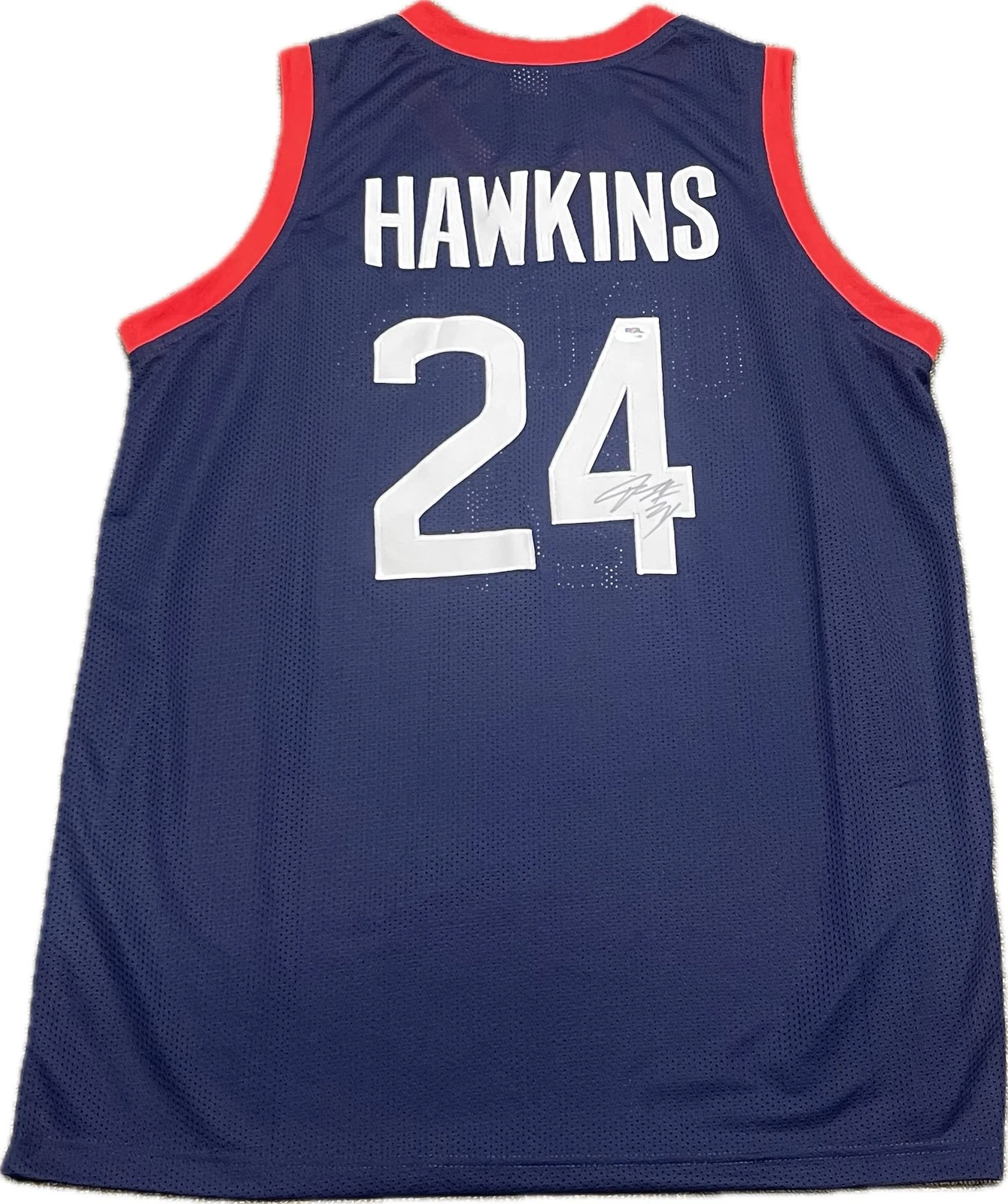 Jordan Hawkins Signed Jersey PSA UConn Huskies Autographed