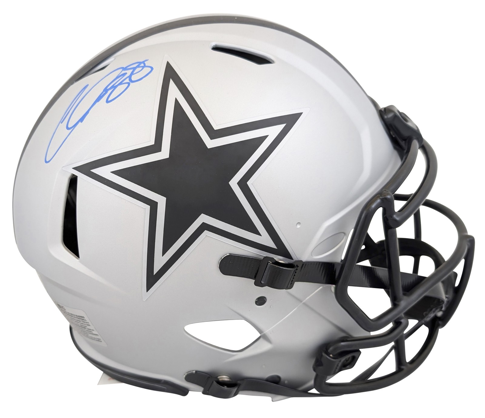 Cowboys CeeDee Lamb Signed Rave Full Size Speed Proline Helmet Fanatics