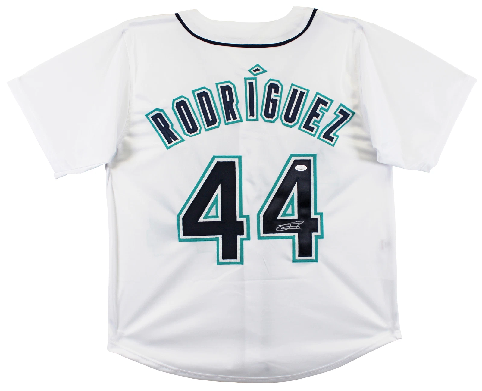 Julio Rodriguez Authentic Signed White Pro Style Jersey Autographed JSA 2