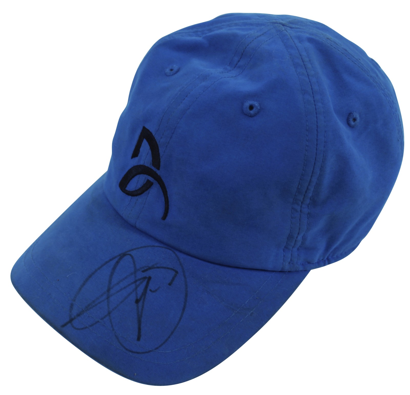 Novak Djokovic Authentic Signed Blue Lacoste Match Used Hat BAS #AB77951