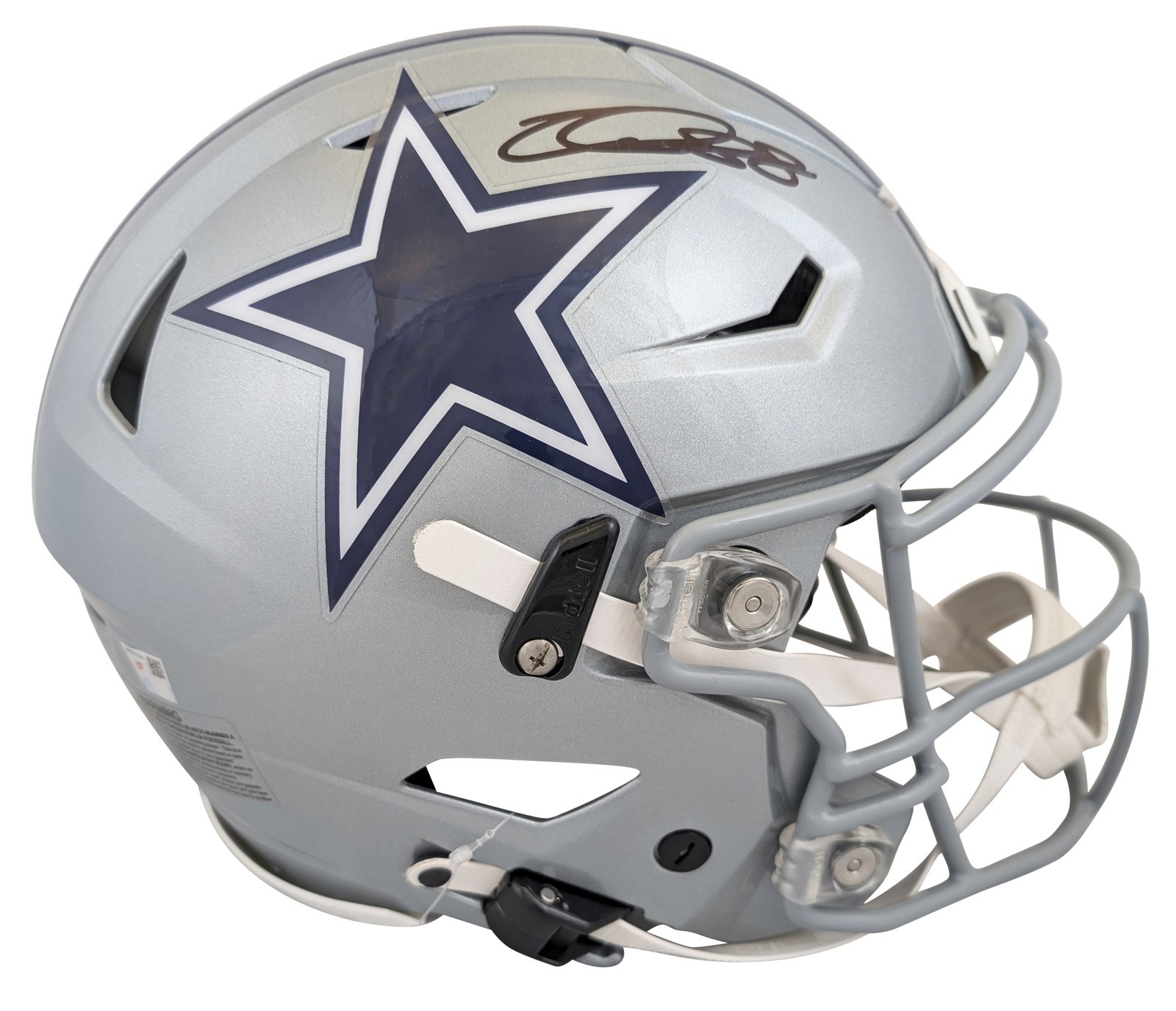 Cowboys CeeDee Lamb Authentic Signed Speed Flex Full Size Helmet Fanatics