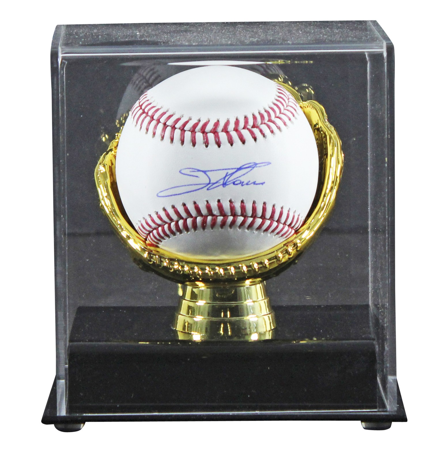 Indians Jim Thome Authentic Signed Manfred Oml Baseball W/ Case BAS Witnessed