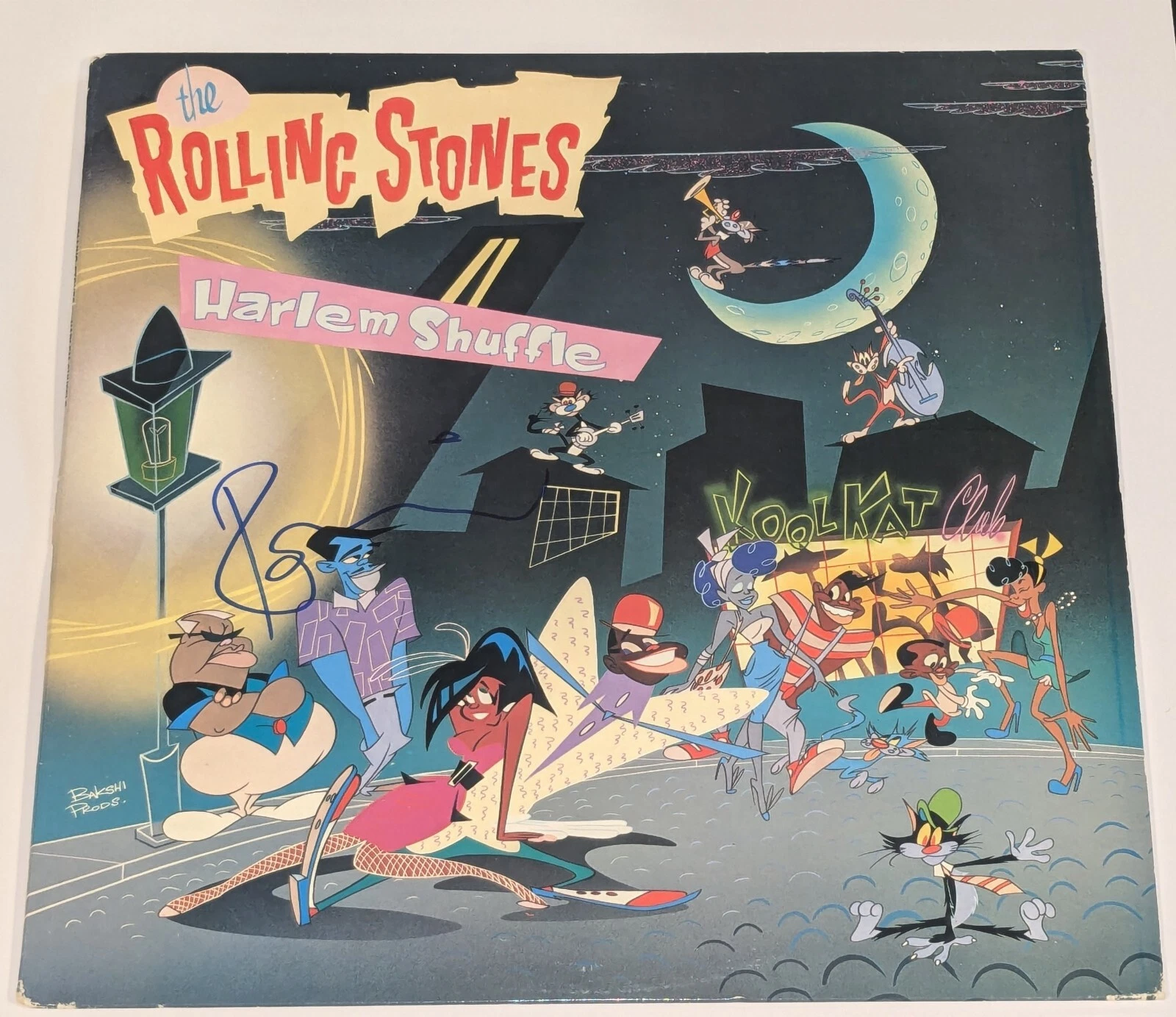 ROLLING STONES RONNIE WOOD signed 