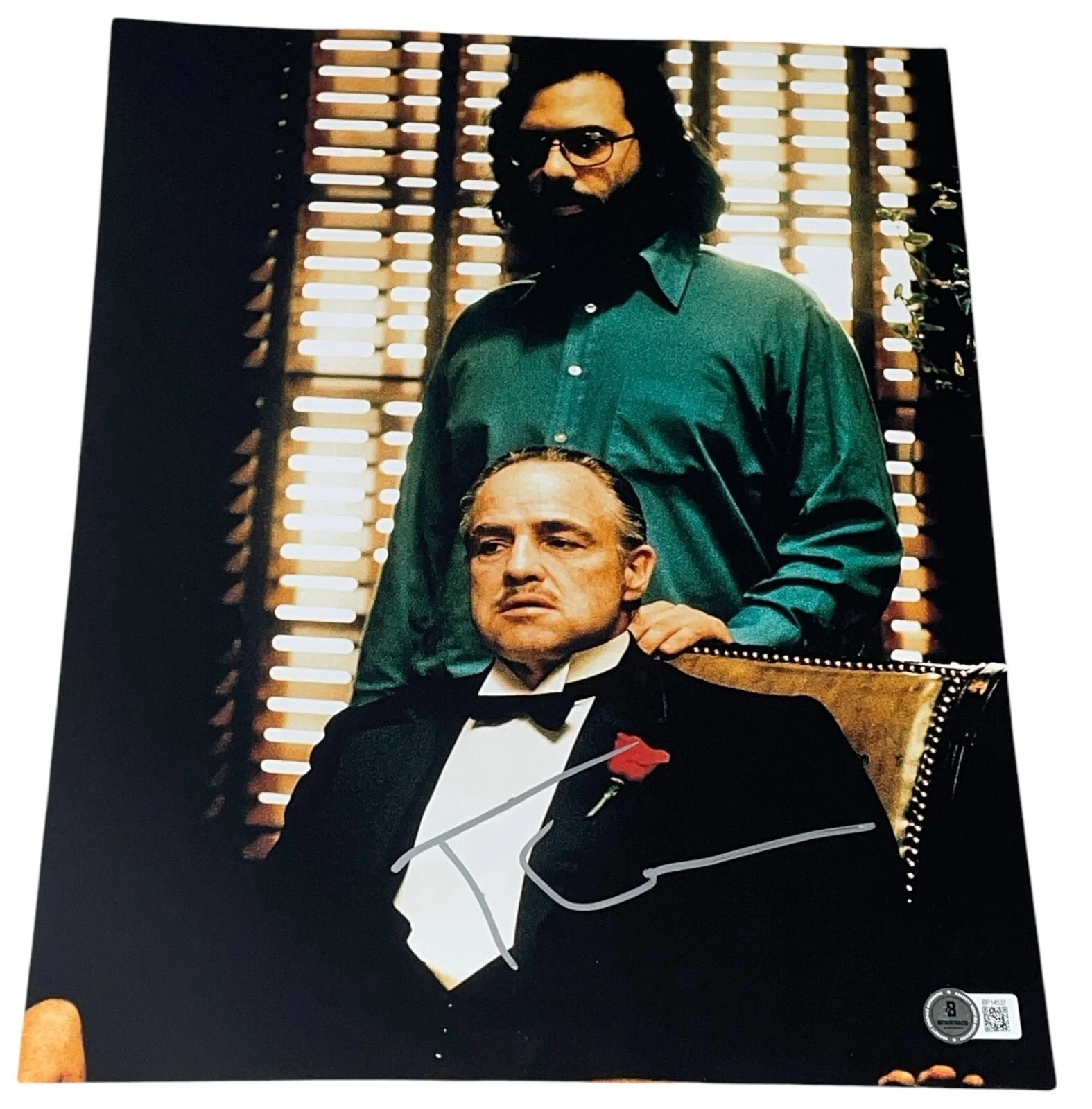 Francis Ford Coppola Signed Autograph 11x14 Photo The Godfather Brando Beckett