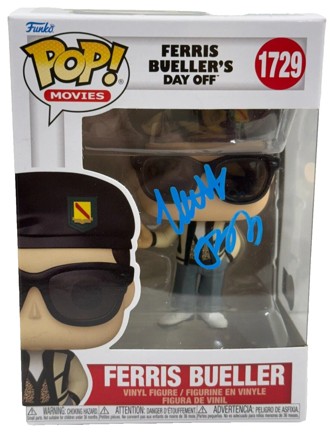 Matthew Broderick Signed Ferris Bueller's Day Off Funko Autograph Beckett