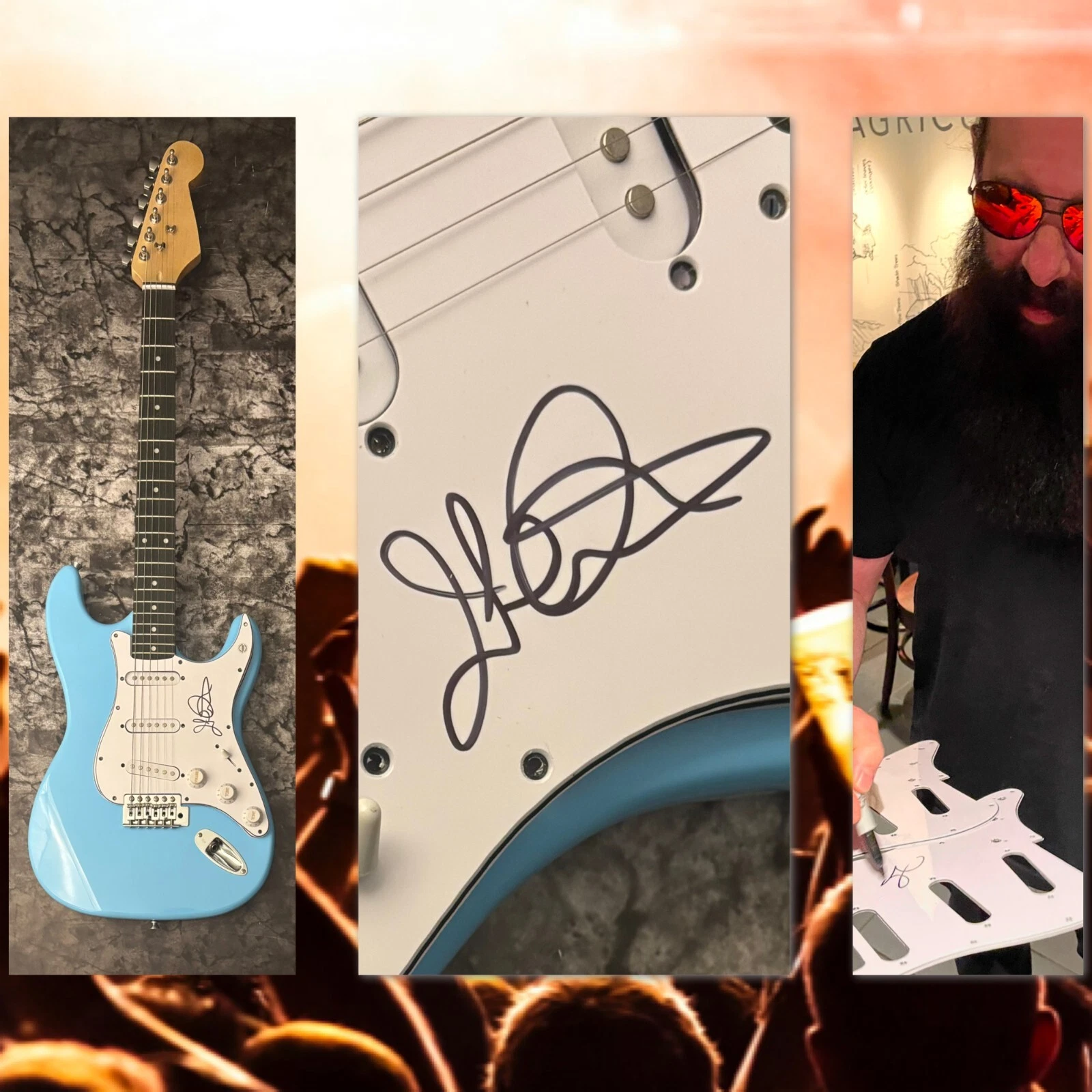 GFA Dream Theater Guitarist * JOHN PETRUCCI * Signed Electric Guitar PROOF COA