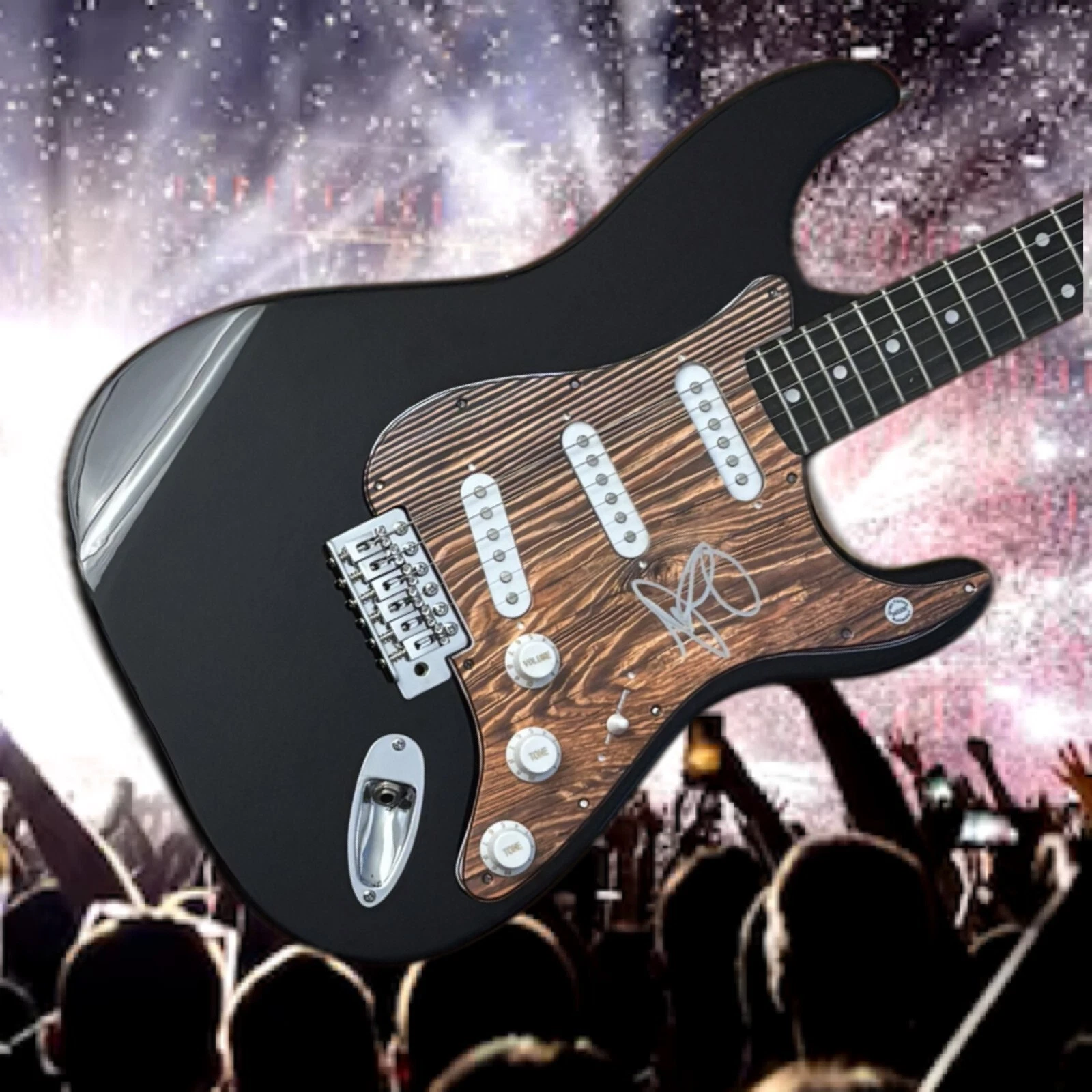 GFA DragonForce Band Guitarist * HERMAN LI * Signed Electric Guitar PROOF COA