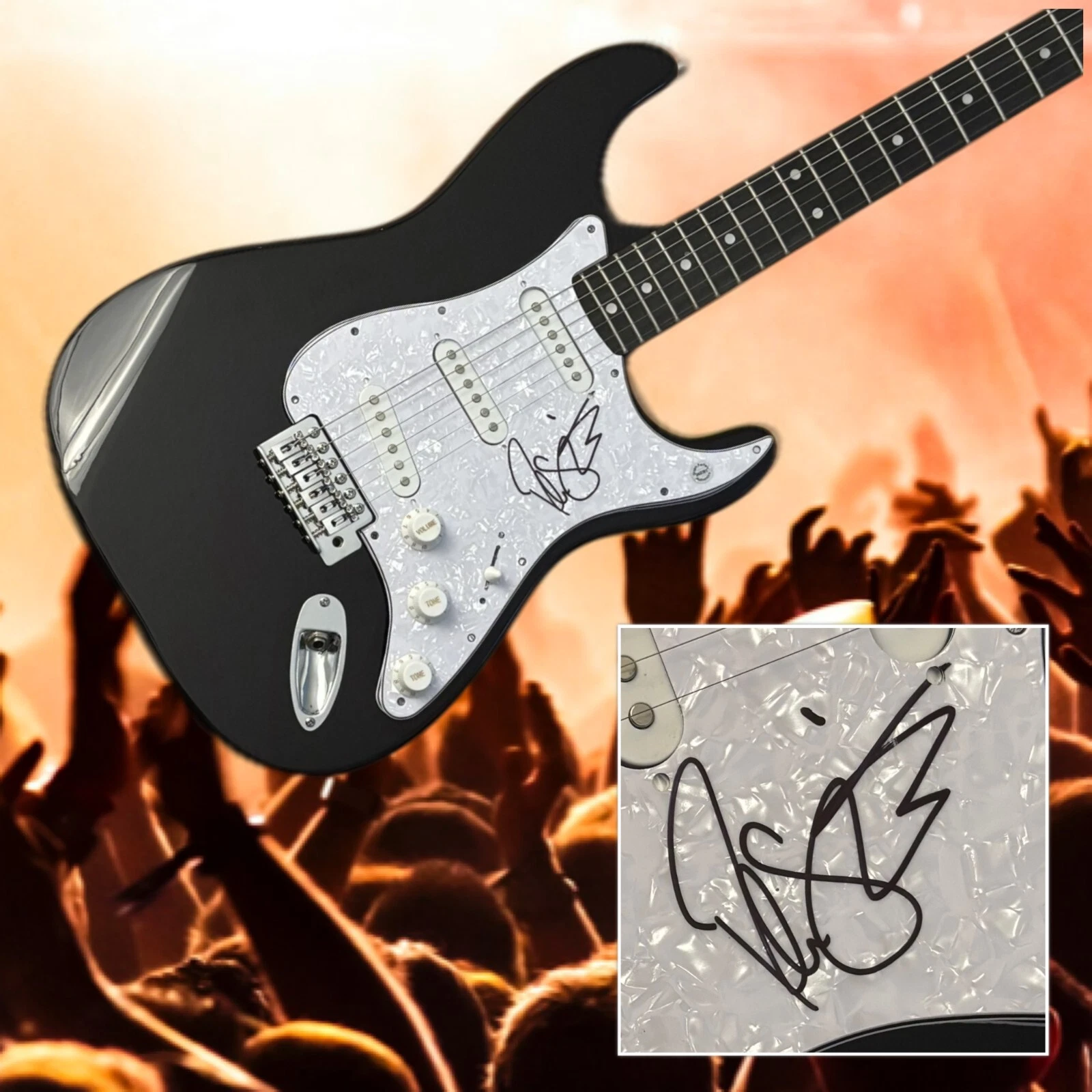 GFA Volbeat Band Guitarist * ROB CAGGIANO * Signed Electric Guitar COA