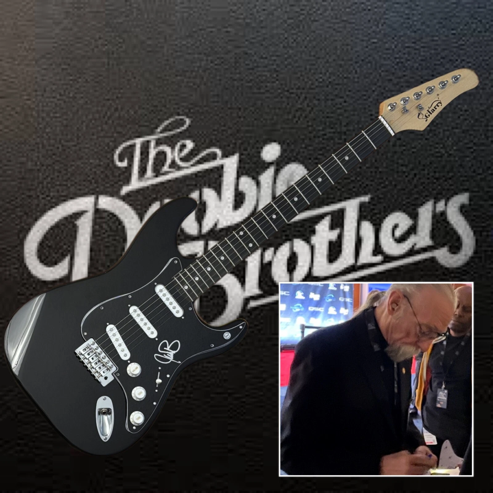 GFA Doobie Brothers Guitarist * JEFF SKUNK BAXTER * Signed Electric Guitar COA