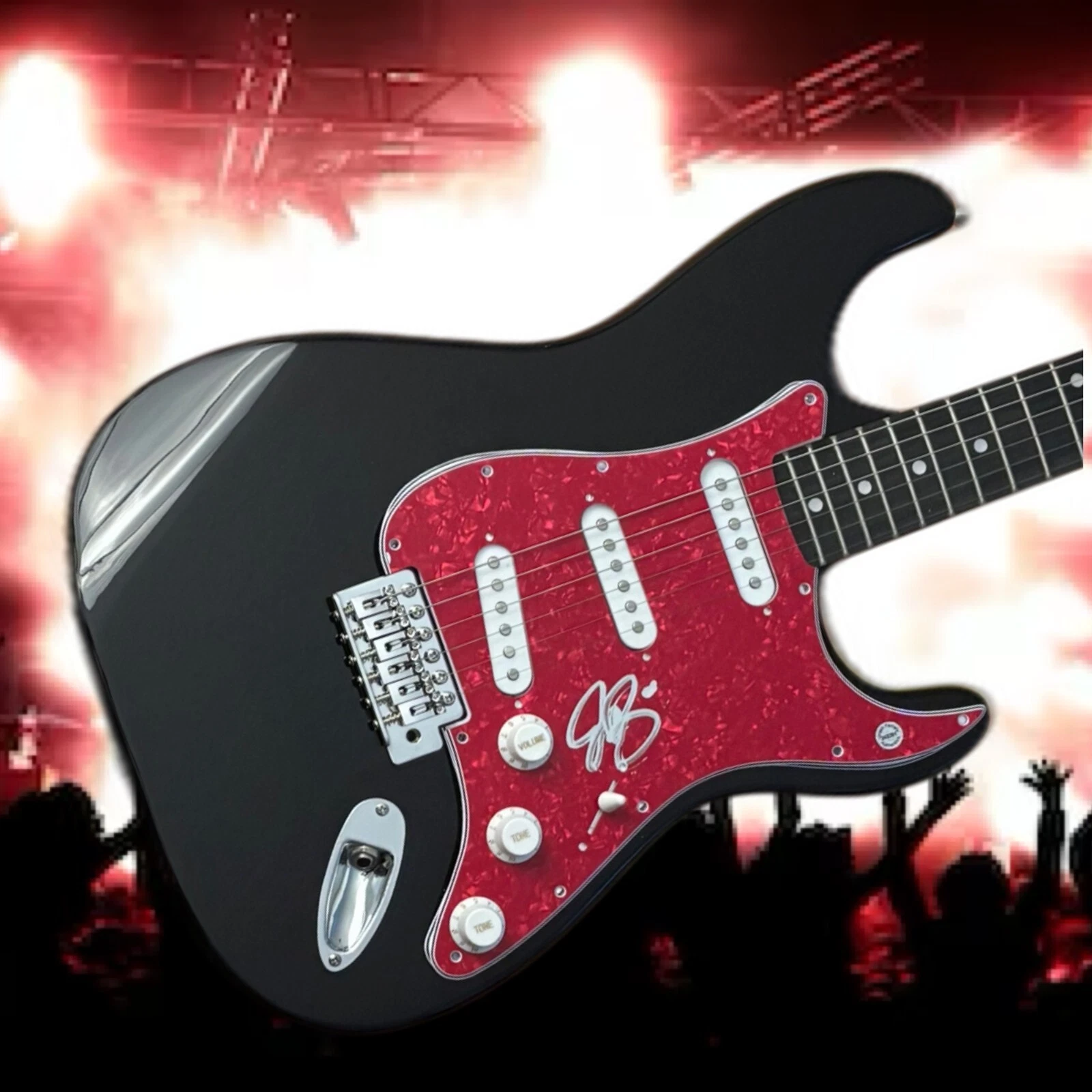 GFA The Used Band Guitarist * JOEY BRADFORD * Signed Electric Guitar COA