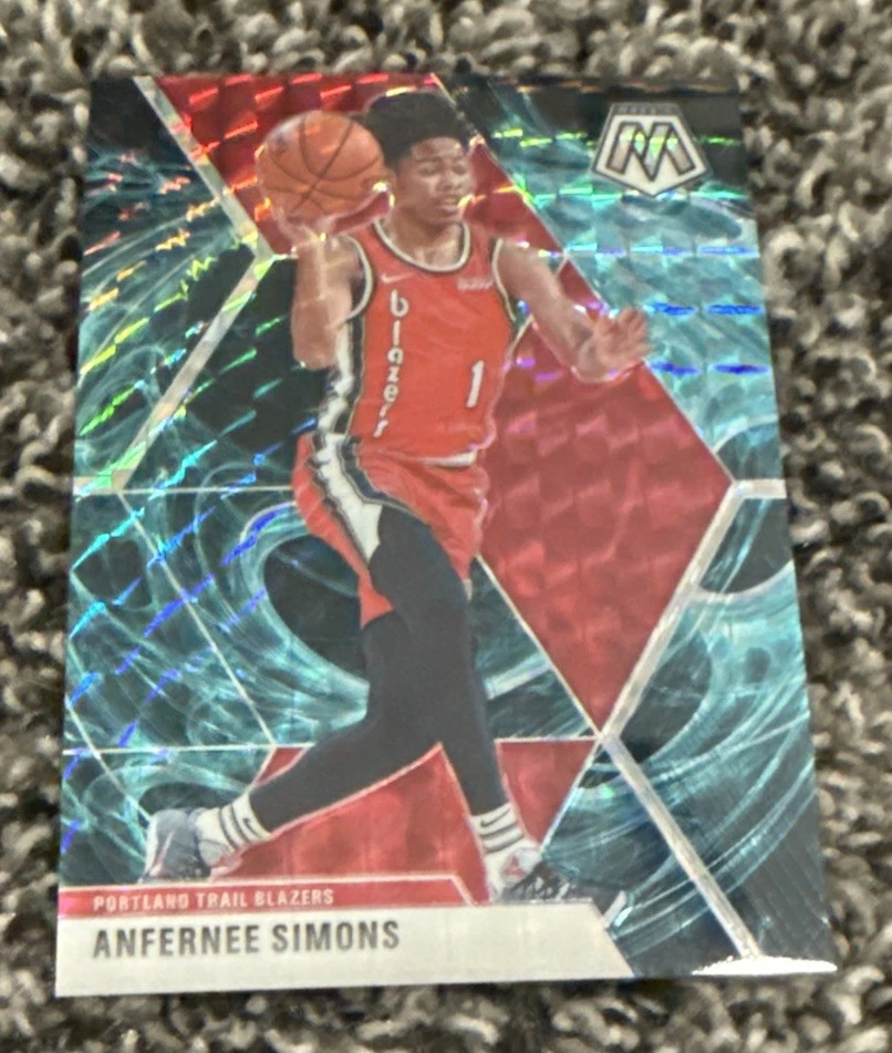2019 Panini Mosaic Anfernee Simons #65 Genesis Short Print