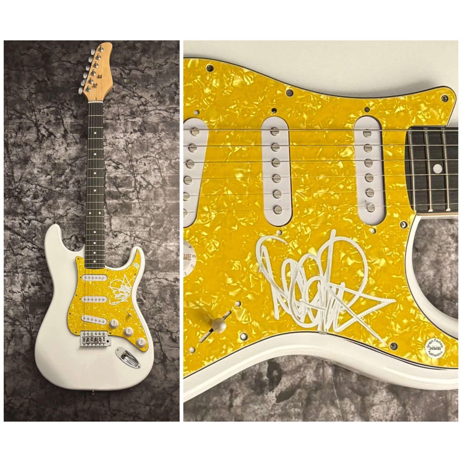 GFA Dug King's X * DOUG PINNICK * Signed Autographed Electric Guitar PROOF COA