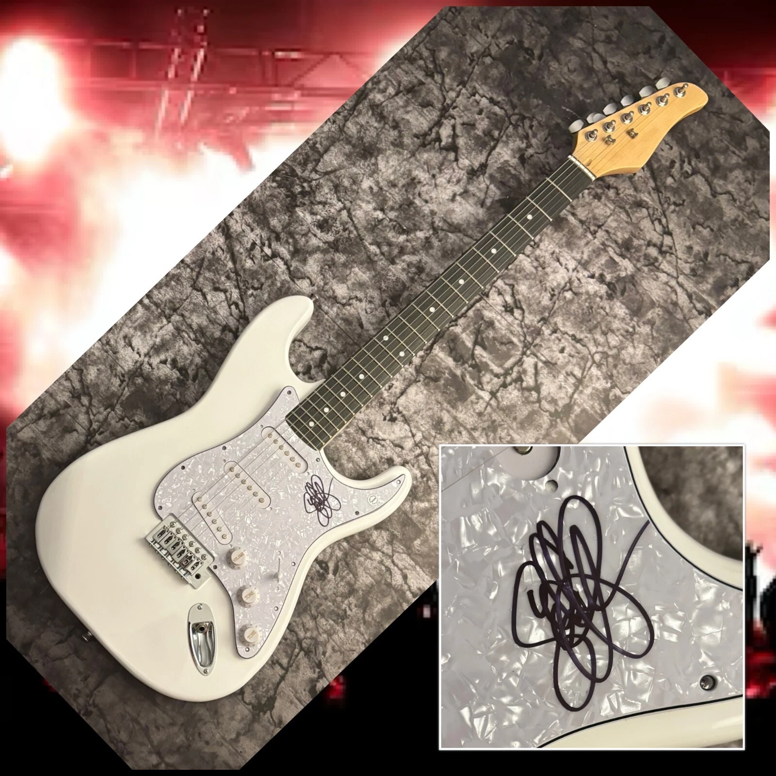 GFA Bulletproof Sexy Guitarist * SAMANTHA FISH * Signed Electric Guitar COA