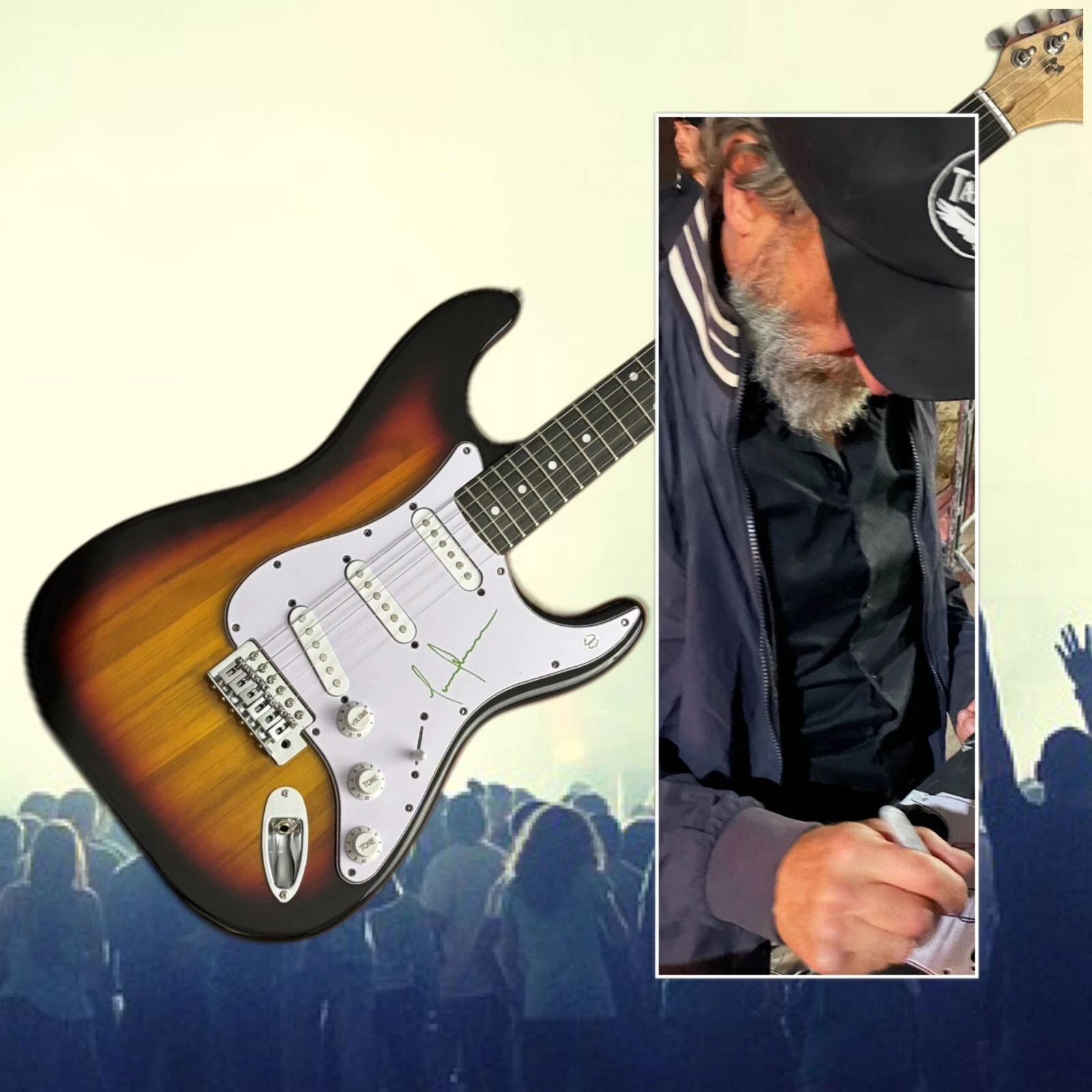 GFA Tool Band Bassist * JUSTIN CHANCELLOR * Signed Electric Guitar PROOF COA