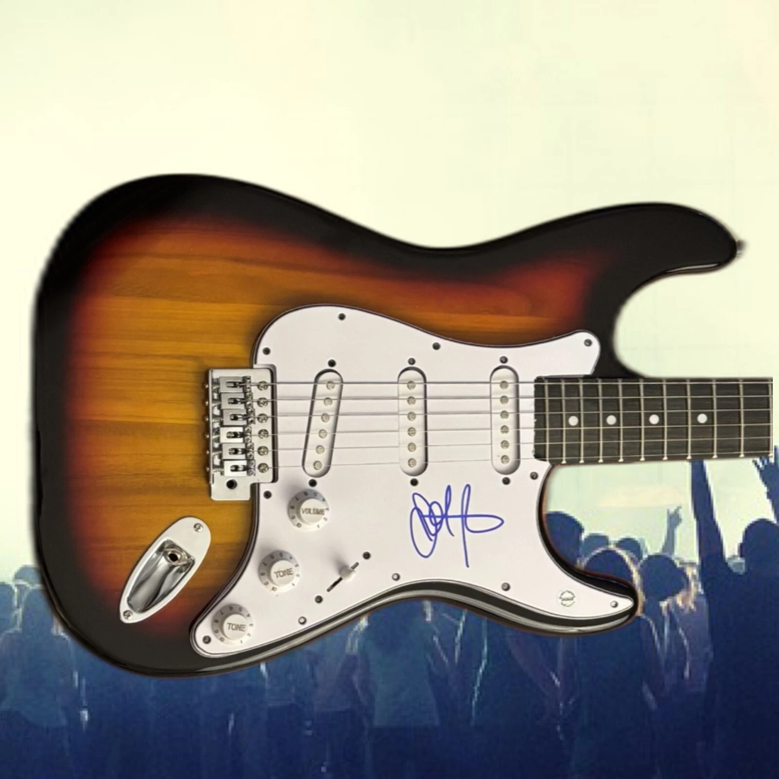 GFA Composer & Jazz Bassist * JOHN PATITUCCI * Signed Electric Guitar COA