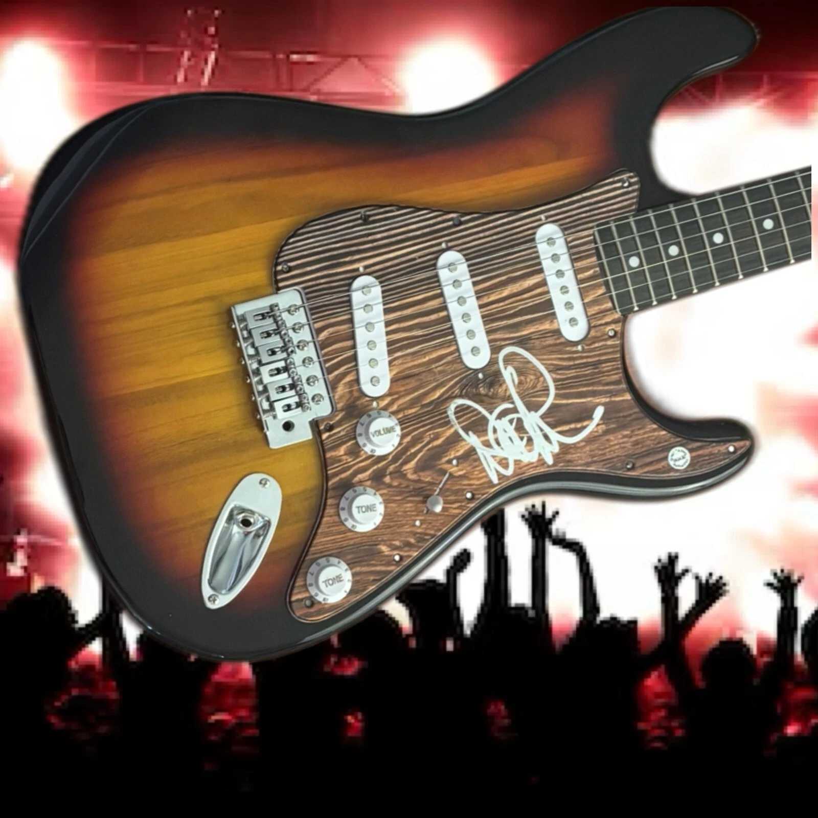 GFA Dug King's X * DOUG PINNICK * Signed Autographed Electric Guitar PROOF COA