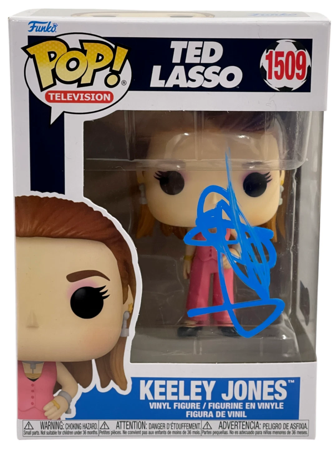 Juno Temple Signed Keely Jones Funko Ted Lasso Authentic Autograph Beckett