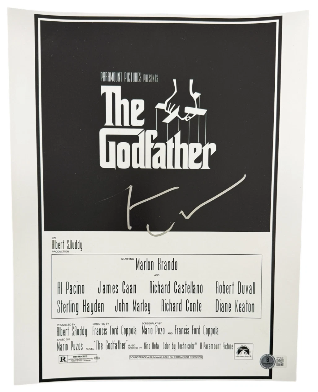 Francis Ford Coppola Signed 11x14 Photo The Godfather Autograph Beckett