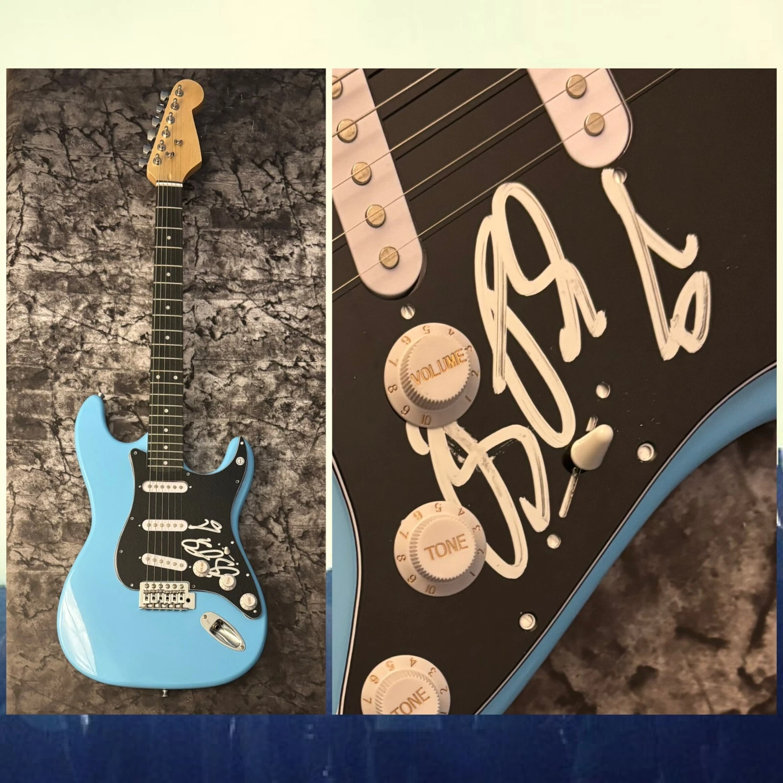 GFA Ghostbusters Theme Song * RAY PARKER JR. * Signed Electric Guitar COA