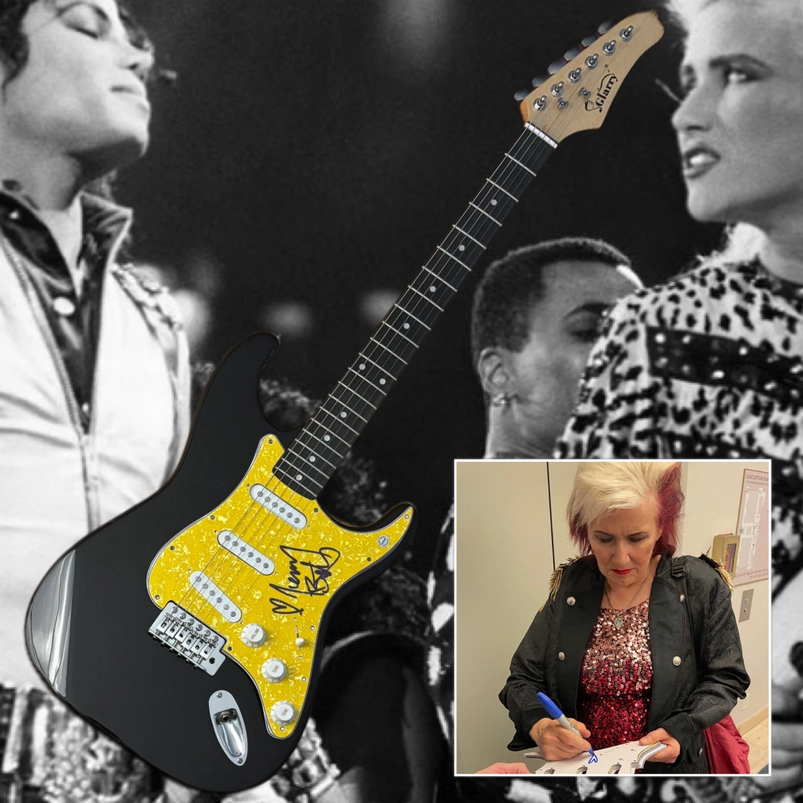 GFA Michael Jackson's Guitarist * JENNIFER BATTEN * Signed Electric Guitar COA