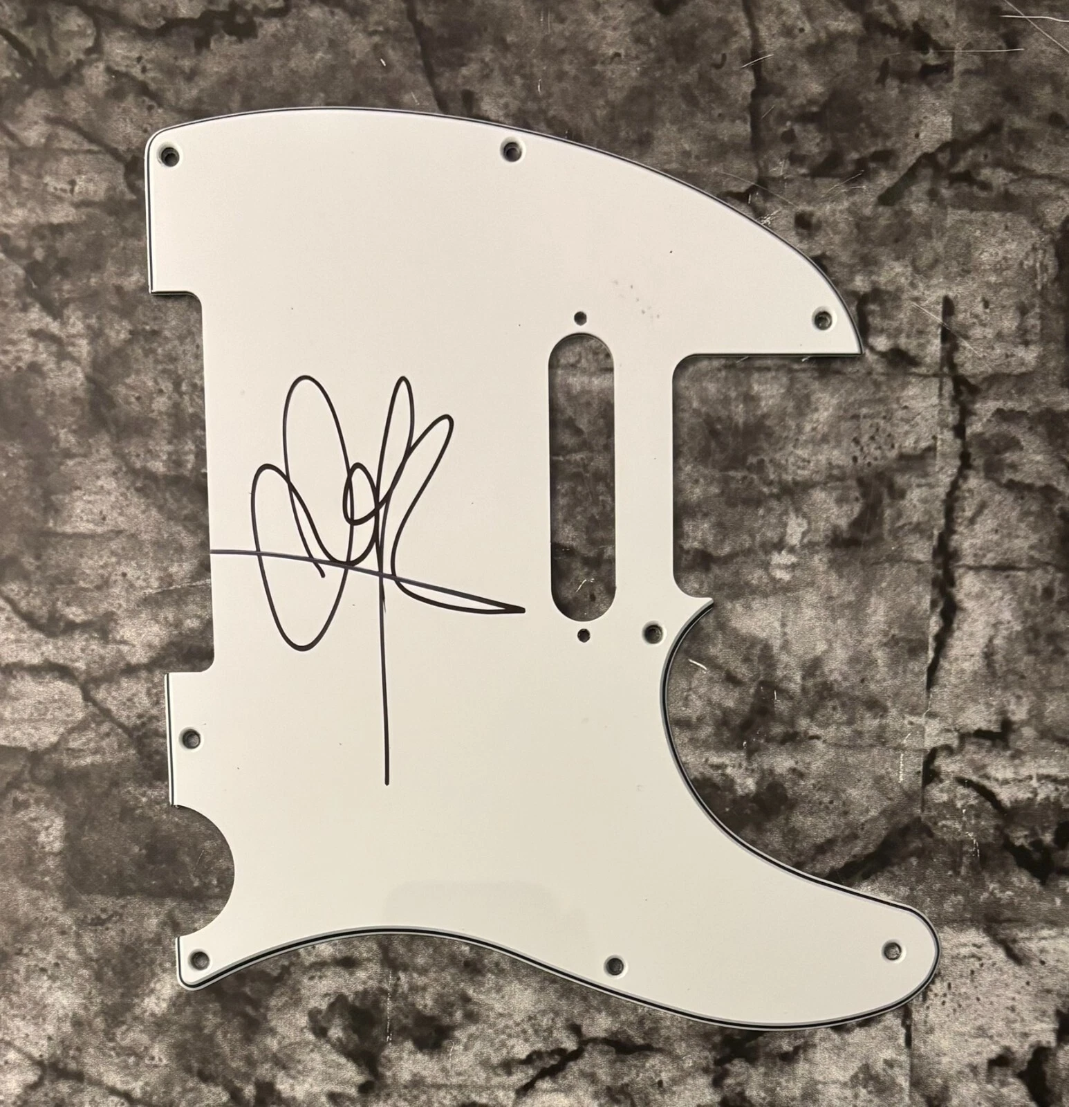 GFA Composer & Jazz Bassist * JOHN PATITUCCI * Signed Electric Pickguard COA