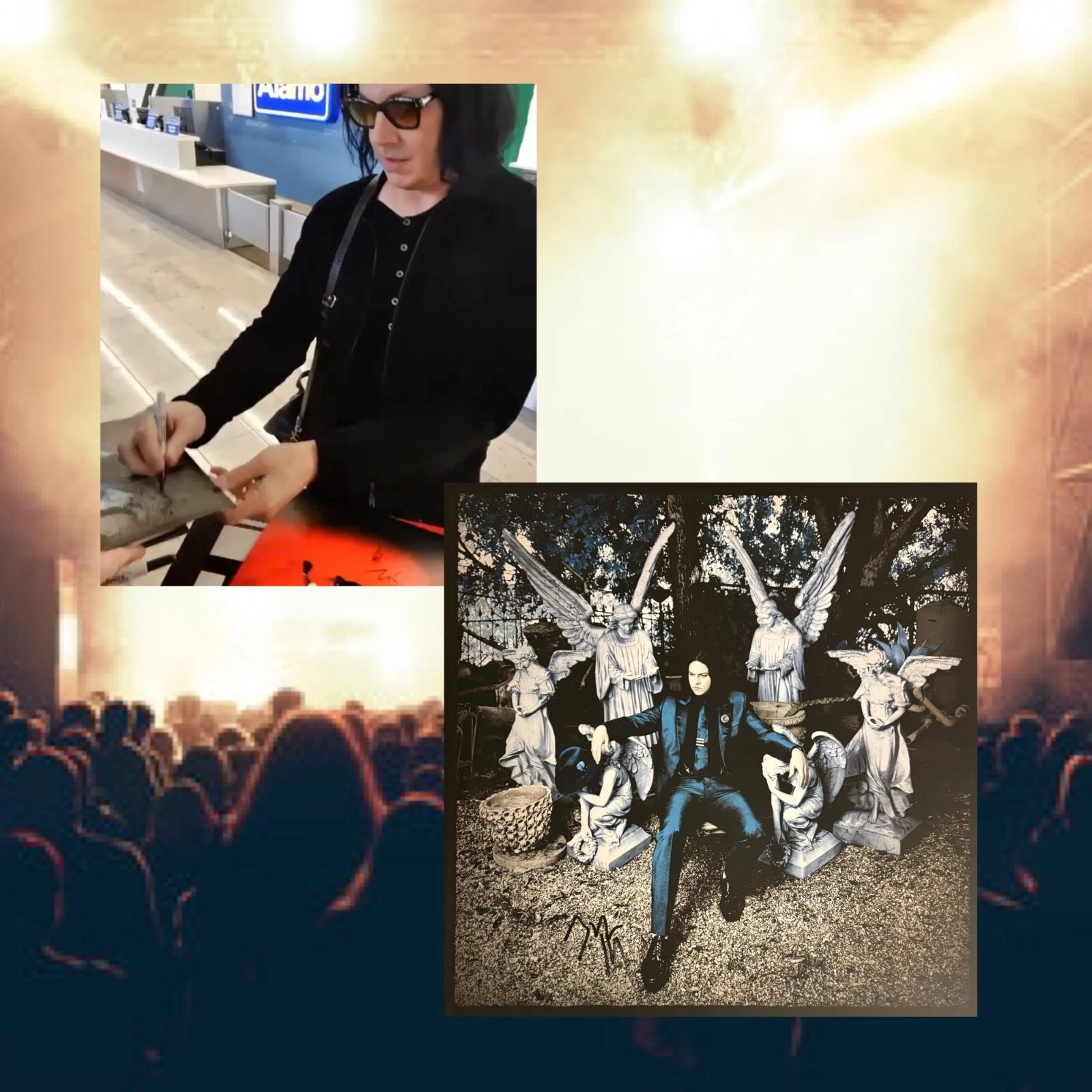 GFA Lazaretto Star * JACK WHITE * Signed Record Album EXACT PROOF COA