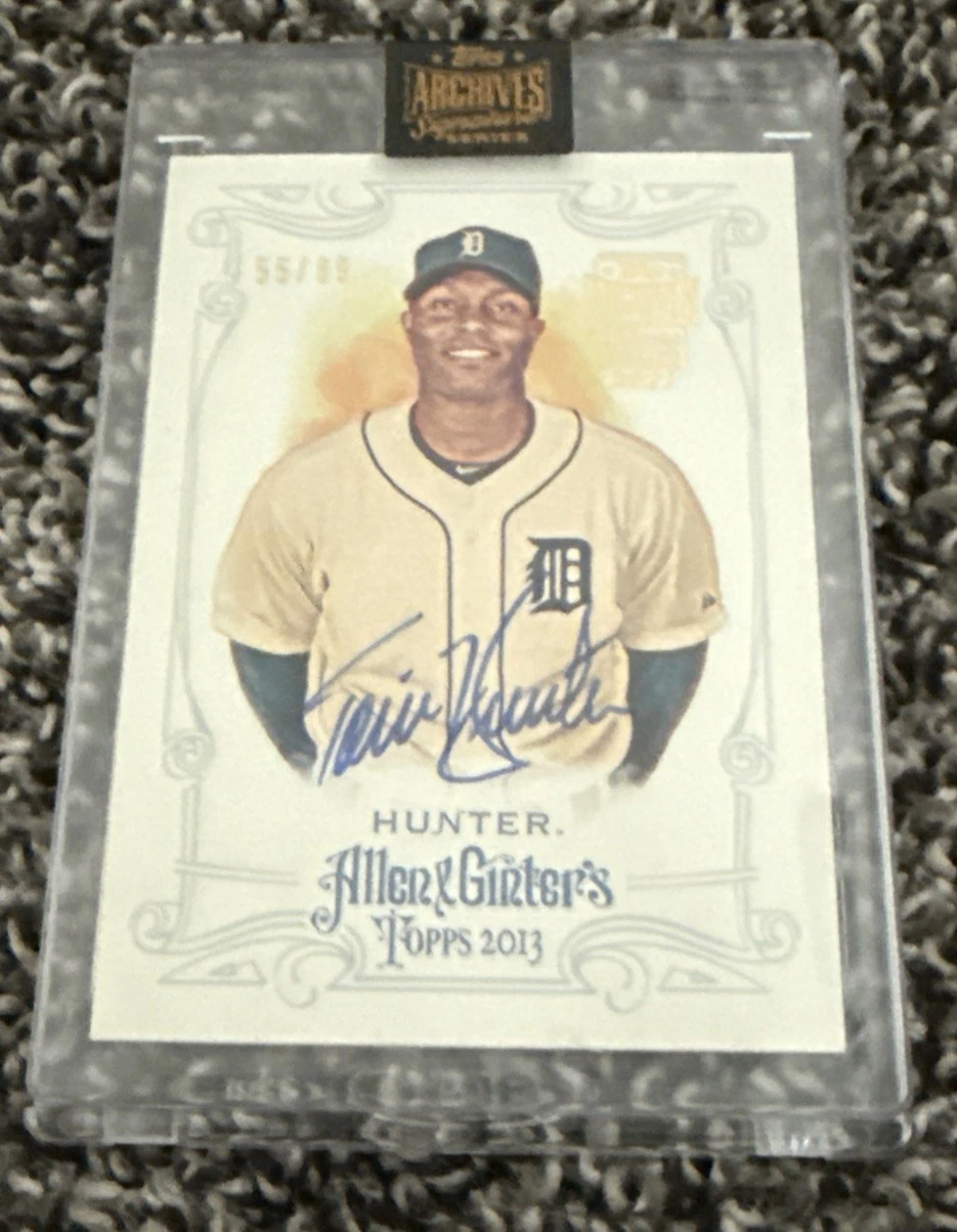 2021 Topps Archives Signature Series Retired Torii Hunter /99 - 2013 A&G