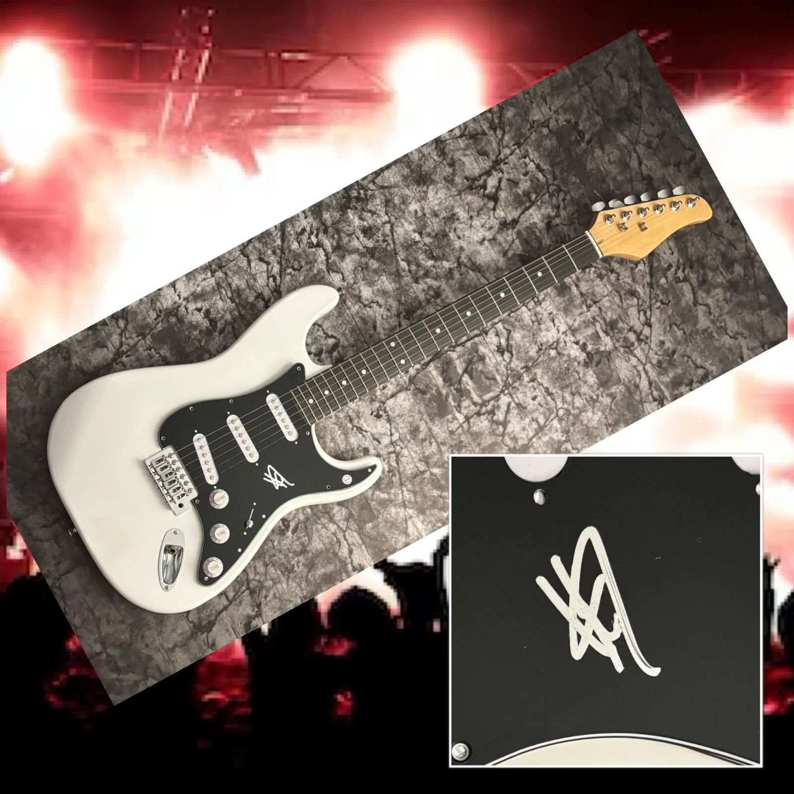 GFA Slipknot Band Guitarist * MICK THOMSON * Signed Electric Guitar PROOF COA