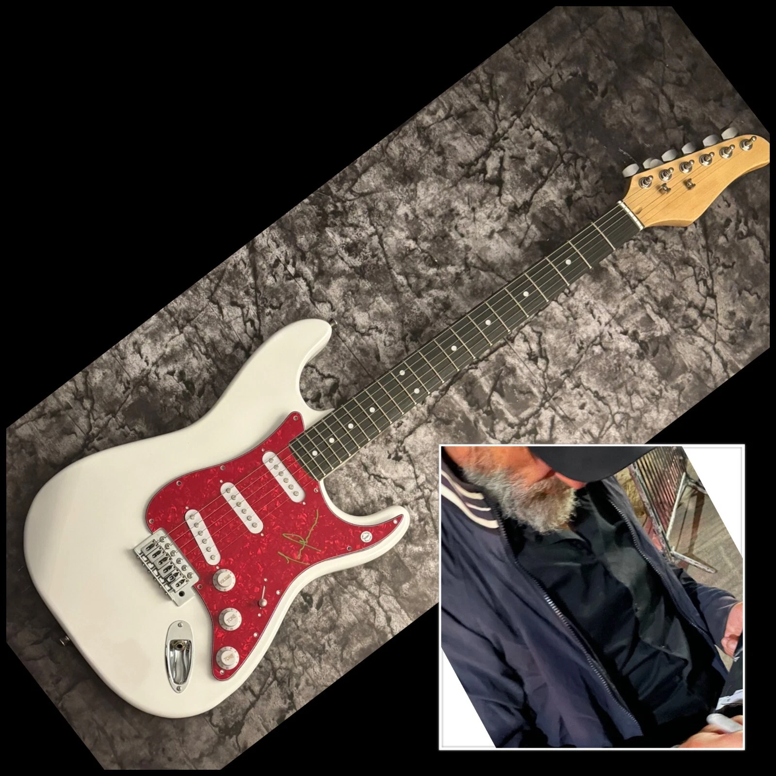 GFA Tool Band Bassist * JUSTIN CHANCELLOR * Signed Electric Guitar PROOF COA
