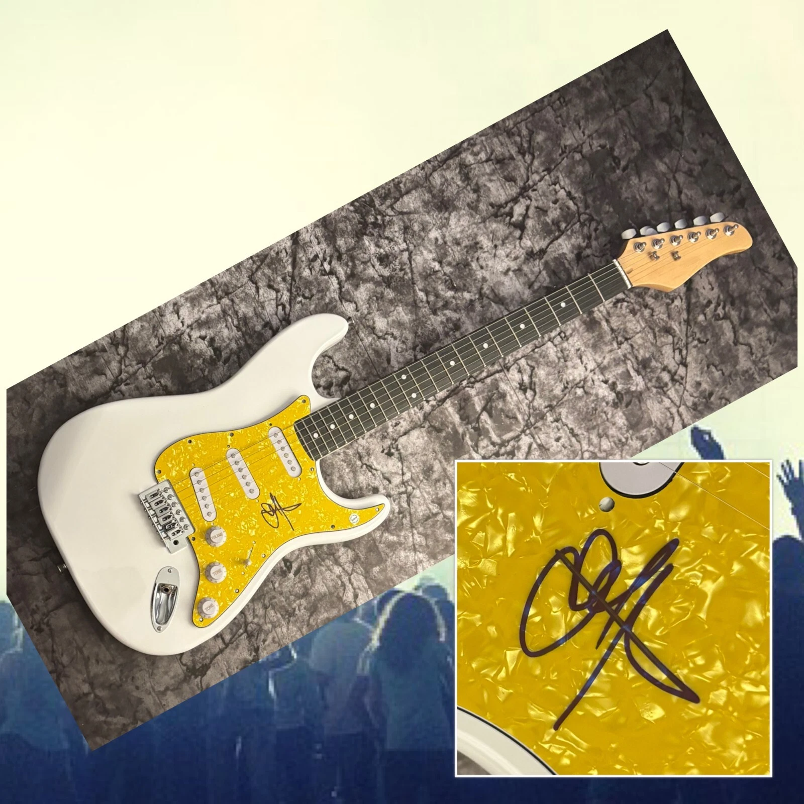 GFA Composer & Jazz Bassist * JOHN PATITUCCI * Signed Electric Guitar COA