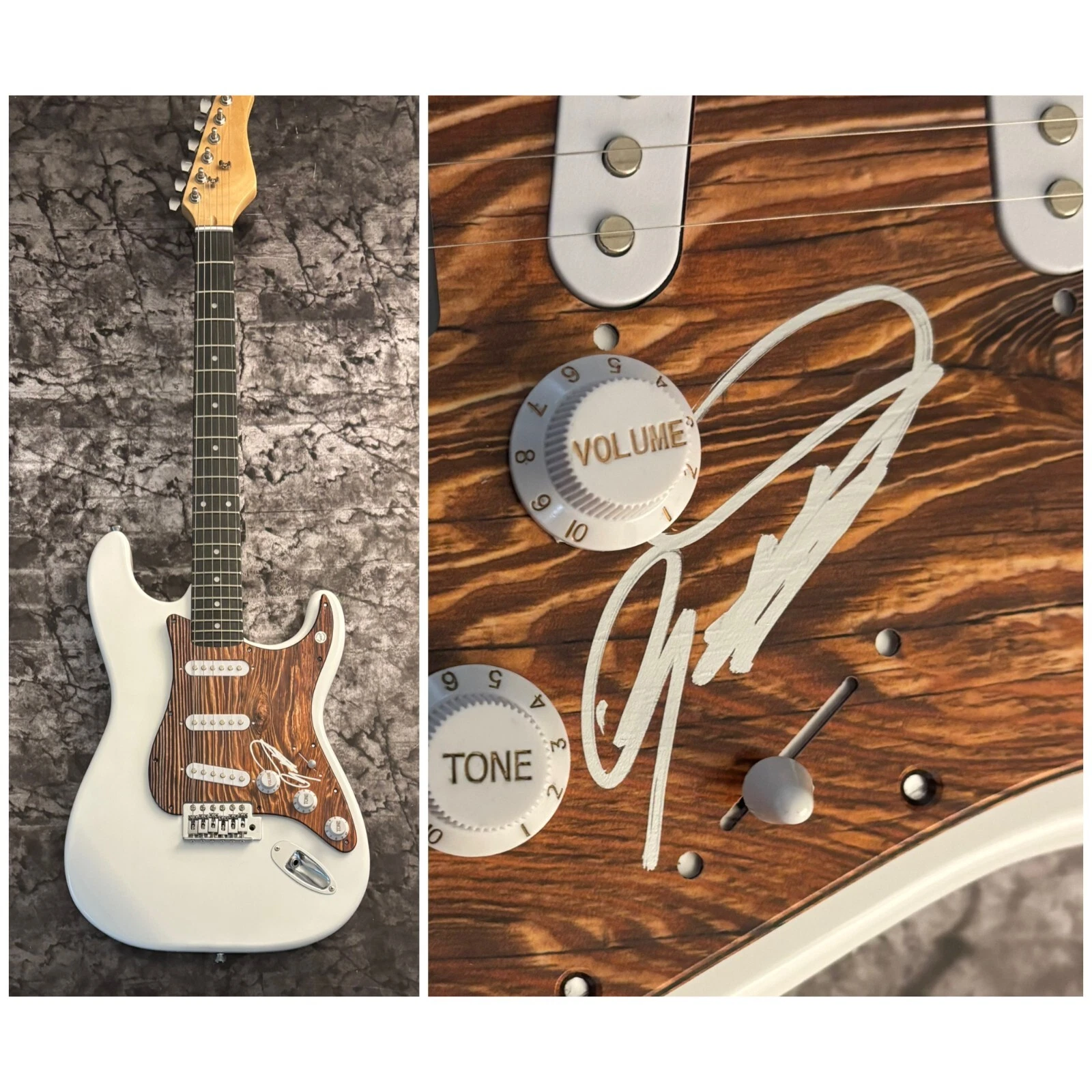 GFA The Buggles & YES Band * GEOFF DOWNES * Signed Electric Guitar COA