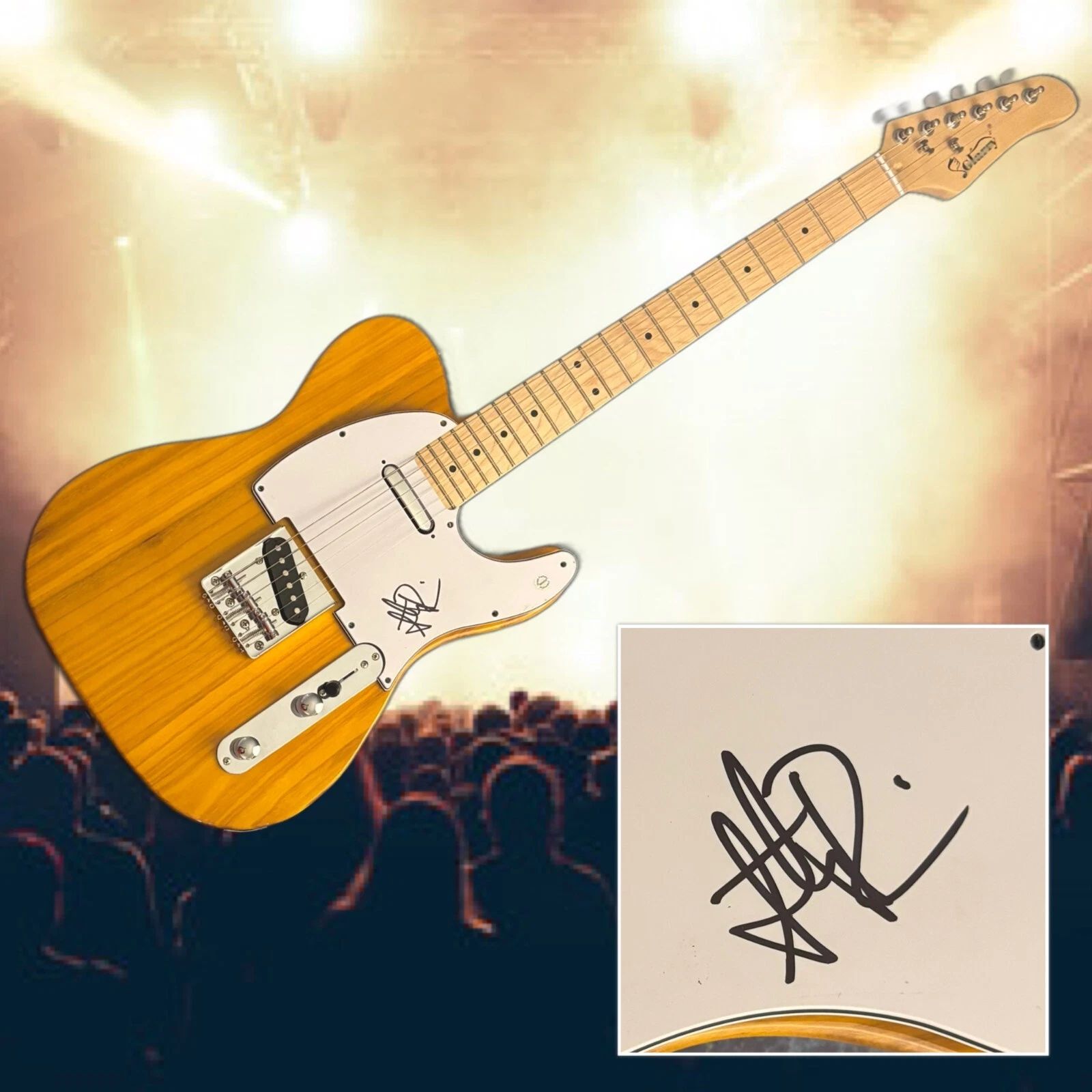 GFA Bayside Band Singer * ANTHONY RANERI * Signed Electric Guitar COA